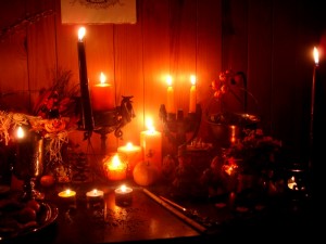 Altar Samhain por Wilhelmine