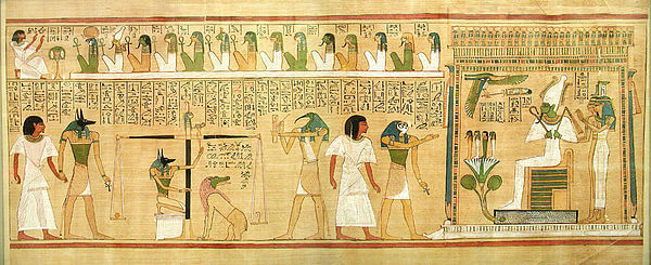 Papiro Juicio Osiris